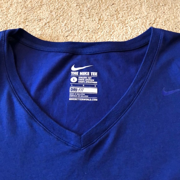 Nike V neck Dri-Fit Top - Picture 2 of 2